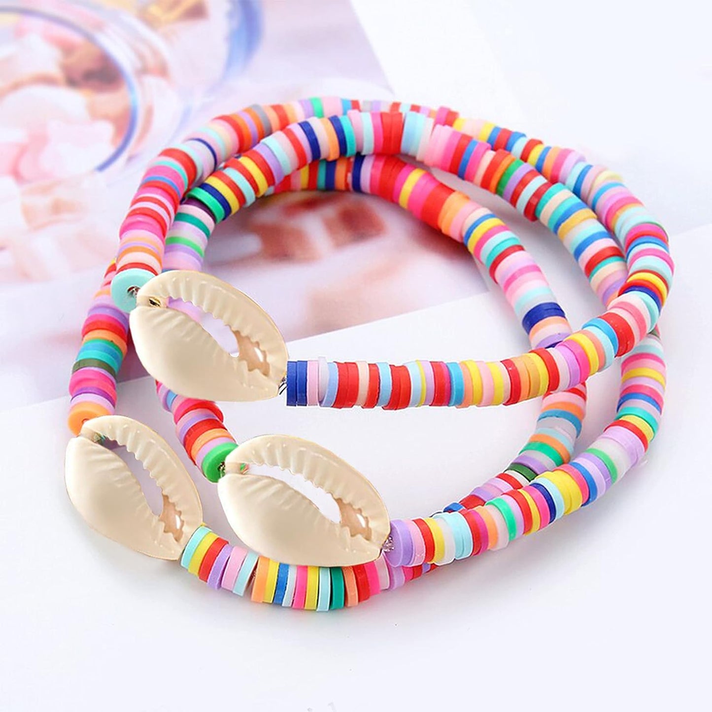 5000 Pcs Clay Beads for Jewelry Making Kit
