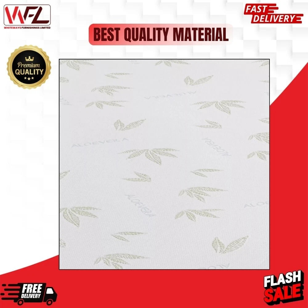 Brand New 3FT Single - 4FT6 Double & King Size Aloe Vera Memory Foam Mattresses