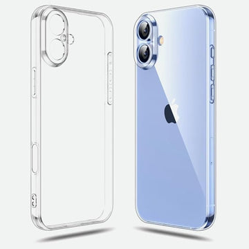 Case for iPhone 17 6.3-Inch, Non-Yellowing Shockproof Phone Bumper Cover, Anti-Scratch (Clear)