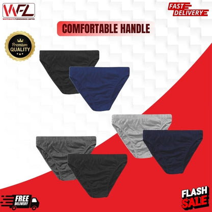 12 Pack Men’s Classic Ribbed Cotton Briefs XXL – Soft Sports Underwear Pants