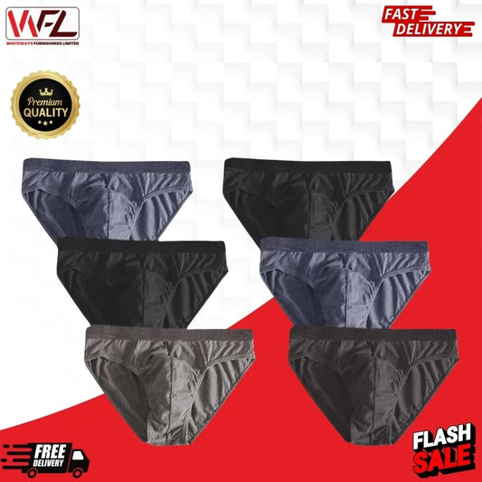 12 Pack Men’s Classic Ribbed Cotton Briefs XXL – Soft Sports Underwear Pants