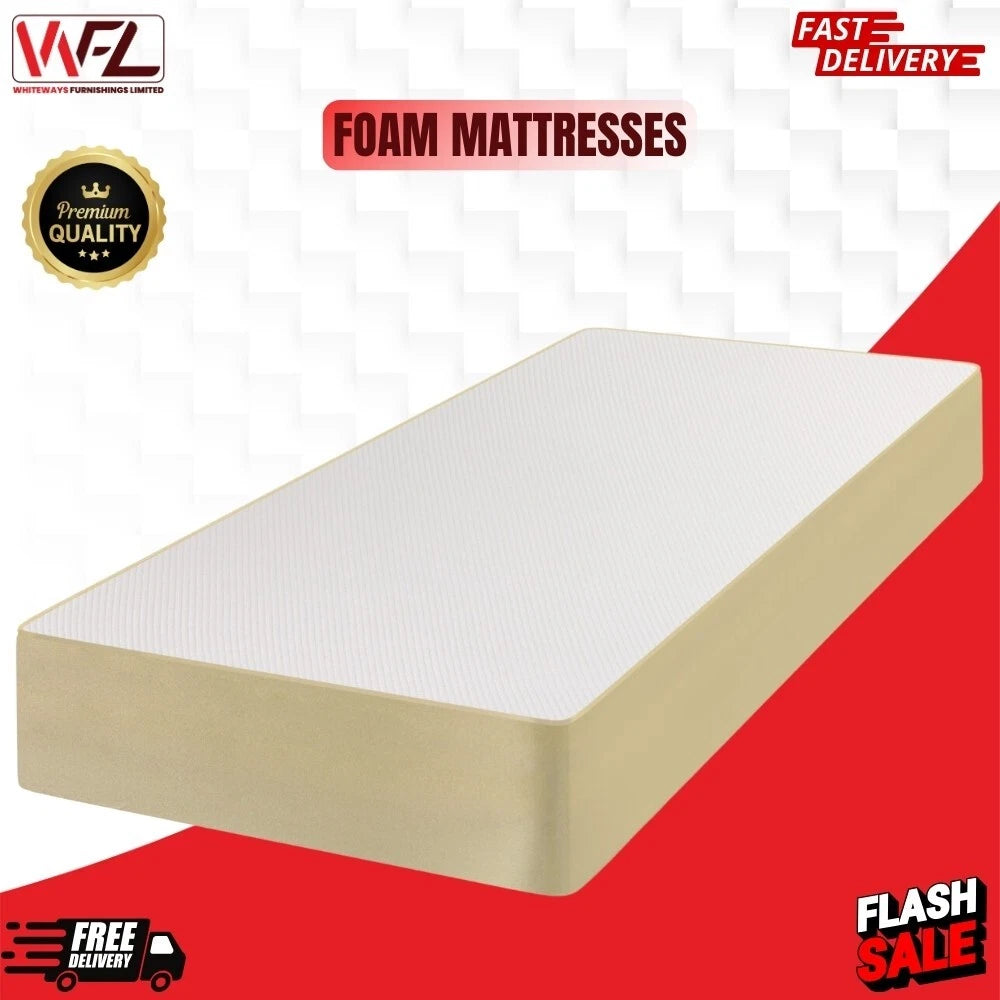 Hybern 8 Memory Foam Mattress Single, Small Double, Double, King & Super King