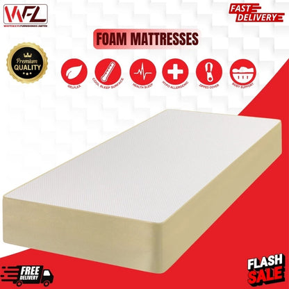 Hybern 8 Memory Foam Mattress Single, Small Double, Double, King & Super King